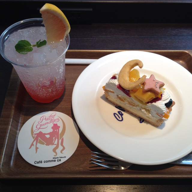 澀谷《美少女戰士 × Cafe comme ca》推出期間限定可口美戰蛋糕  澀谷《美少女戰士 × Cafe comme ca》推出期間限定可口美戰蛋糕