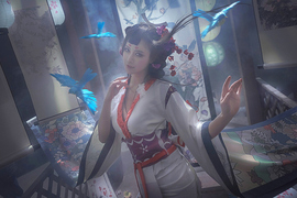 《真的菜菜》Cosplay 陰陽師 花鳥卷 美的像是畫裡走出來的一樣 《真的菜菜》Cosplay 陰陽師 花鳥卷 美的像是畫裡走出來的一樣