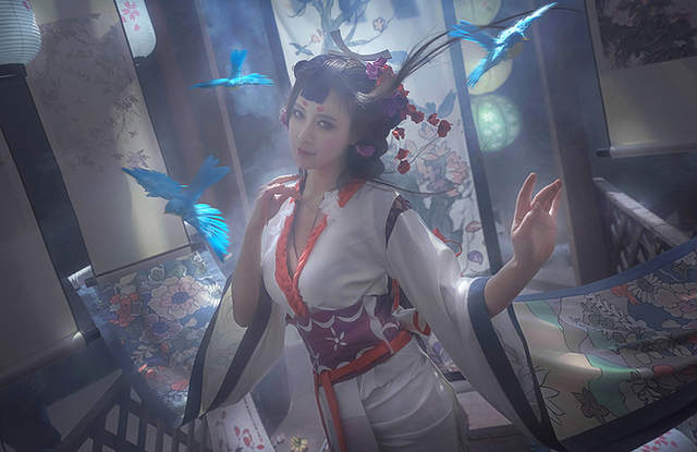 《真的菜菜》Cosplay 陰陽師 花鳥卷 美的像是畫裡走出來的一樣 《真的菜菜》Cosplay 陰陽師 花鳥卷 美的像是畫裡走出來的一樣