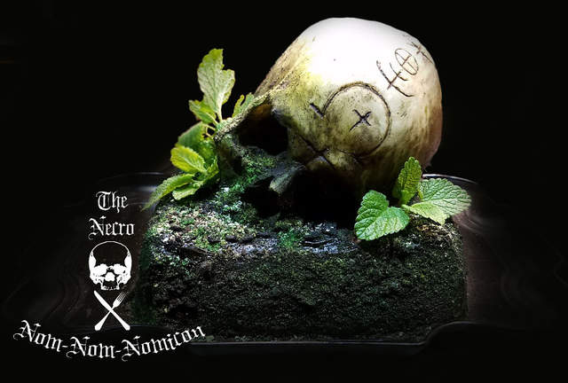 閱覽注意《骷髏頭蛋糕》打開冰箱的瞬間會被它嚇壞吧ww