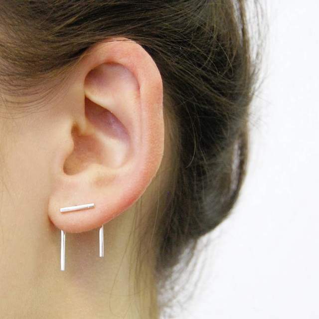 多少耳環《Ear Clmbers》會讓人誤以為本身穿了好幾個耳洞 - 圖片2