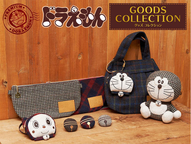 日本郵局限定《哆啦A夢復古風小包包》這次連哆啦美都有登場唷