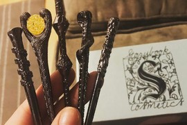 炫耀的時間到了《哈利波特魔杖刷具》可以揮個兩下妝就畫好了嗎? 炫耀的時間到了《哈利波特魔杖刷具》可以揮個兩下妝就畫好了嗎?