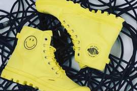 《Palladium × Smiley》讓路人都忍不住回頭的笑臉軍靴 《Palladium × Smiley》讓路人都忍不住回頭的笑臉軍靴