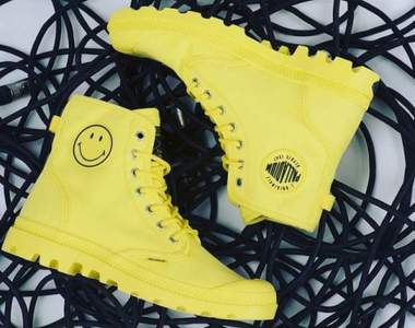 《Palladium × Smiley》讓路人都忍不住回頭的笑臉軍靴 《Palladium × Smiley》讓路人都忍不住回頭的笑臉軍靴