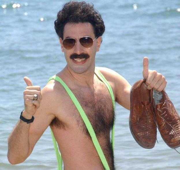 穿「芭樂特男基尼」在哈薩克被捕 芭樂特表示願意幫付罰款...