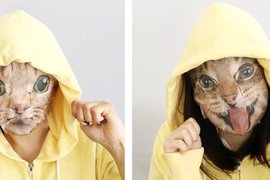 《真實貓咪面膜》與其說可愛不如說可怕啊(抖) 《真實貓咪面膜》與其說可愛不如說可怕啊(抖)