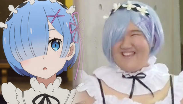 害羞女高中生如願《COSPLAY雷姆秀給同學看》肉麻台詞讓人受不了……