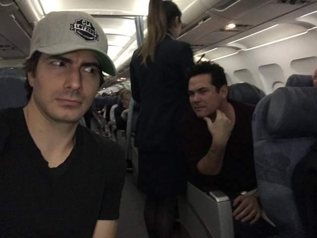 《兩個超人在同一台飛機上》有種很安心的感覺(?)呢 《兩個超人在同一台飛機上》有種很安心的感覺(?)呢