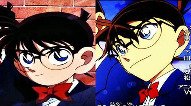 《柯南動畫人物進化》老實說~你們到底動了多少整形手術XD 《柯南動畫人物進化》老實說~你們到底動了多少整形手術XD