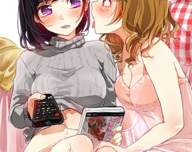 鹹濕百合同人誌《假處女AV女優與泡泡浴娘的日常》沒有臭男生介入的空間…… 鹹濕百合同人誌《假處女AV女優與泡泡浴娘的日常》沒有臭男生介入的空間……