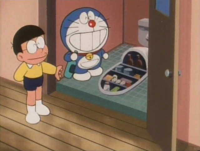 居酒屋惡搞設計《藏在冰箱後的廁所》這不是哆啦A夢的那個道具嗎……