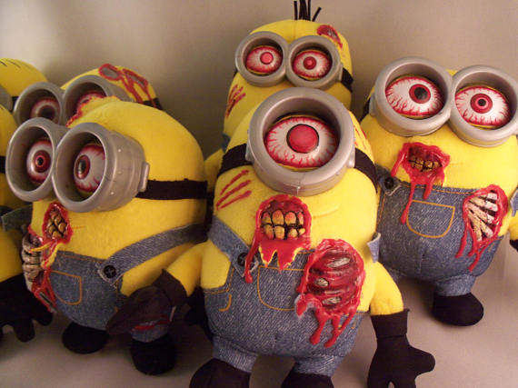 《殭屍小小兵》把可愛變成可怕的各種DIY手工娃娃