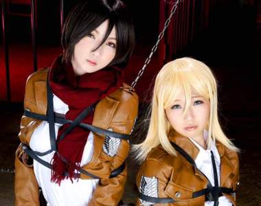 TMA新作《進擊的巨人COSPLAY緊縛AV》封面詐欺還是很誇張…… TMA新作《進擊的巨人COSPLAY緊縛AV》封面詐欺還是很誇張……