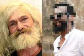 大轉變《幫流浪漢剪頭髮》結果搖身一變變成超級型男阿阿阿 大轉變《幫流浪漢剪頭髮》結果搖身一變變成超級型男阿阿阿