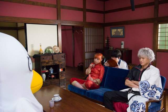 伊莉莎白in萬事屋《銀魂真人版電影》還原名場景拍攝現場花絮公開