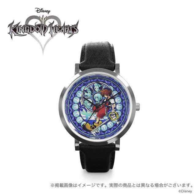 《王國之心限量錶》角色彩面玻璃設計實在是太好看惹