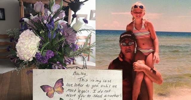 淚崩《爸爸的生日卡片》爸爸過世五年來每一年都送女兒生日卡片和花...