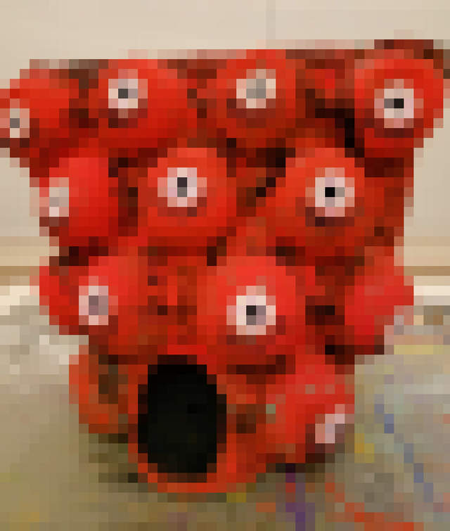 藝術家分享《廢物利用妖怪COSPLAY教學》裝蘋果的那個竟然這麼恐怖…… 藝術家分享《廢物利用妖怪COSPLAY教學》裝蘋果的那個竟然這麼恐怖……