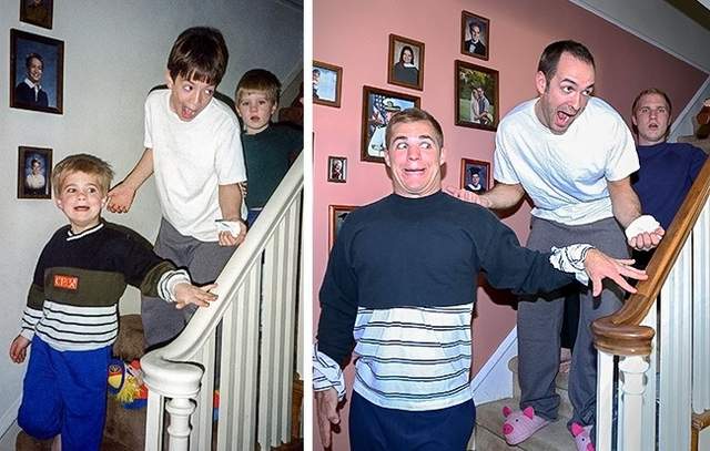 《小時候VS長大後的大合照》真是快被這些人笑死wwww 《小時候VS長大後的大合照》真是快被這些人笑死wwww