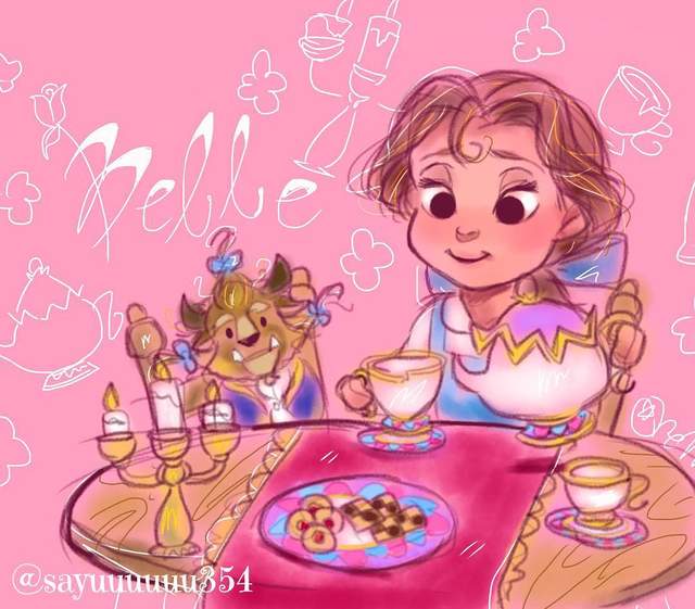 繪師さゆ筆下超可愛《迪士尼公主們的小時候》每位公主都超萌的 繪師さゆ筆下超可愛《迪士尼公主們的小時候》每位公主都超萌的