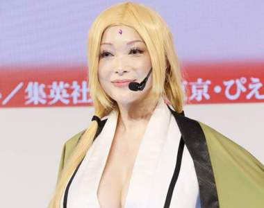 《綱手歐派完美呈現》叶美香火影忍者裝扮乳量大到藏不住 《綱手歐派完美呈現》叶美香火影忍者裝扮乳量大到藏不住