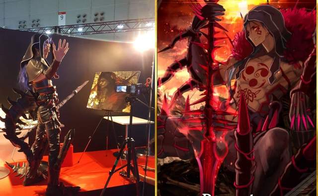 自己的角色自己COS《繪師しまどりる》化身狂王上演作畫LIVE秀 自己的角色自己COS《繪師しまどりる》化身狂王上演作畫LIVE秀