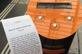 法國車站《免費故事自動販賣機》讓等車的人不無聊 法國車站《免費故事自動販賣機》讓等車的人不無聊