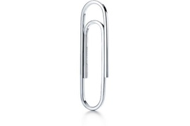 《Tiffany&co. 開賣日常用品》看到這《超貴的迴紋針》真的很想問問金字塔頂端的客人們有人買回家了嗎? 《Tiffany&co. 開賣日常用品》看到這《超貴的迴紋針》真的很想問問金字塔頂端的客人們有人買回家了嗎?