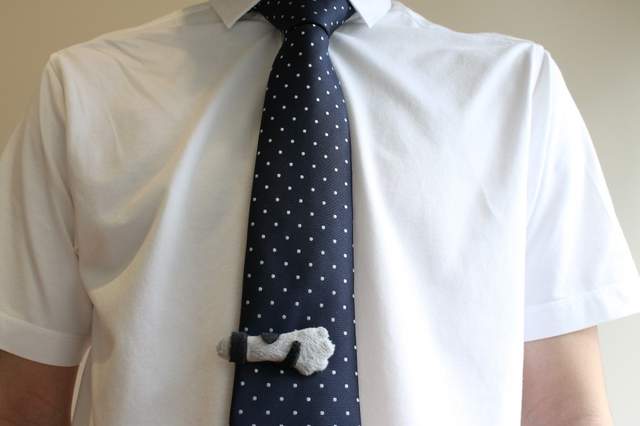 《貓手領帶夾》讓愛貓的紳士們也能擁有可愛療癒小物❤