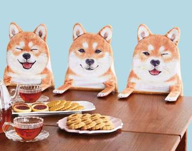 《柴犬收納抽屜架》完全再現貪吃狗狗爬上桌的可愛模樣❤ 《柴犬收納抽屜架》完全再現貪吃狗狗爬上桌的可愛模樣❤
