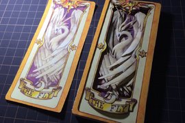 神手工《立體庫洛牌》心中默默祈禱可以看到所有的牌都被立體化 神手工《立體庫洛牌》心中默默祈禱可以看到所有的牌都被立體化