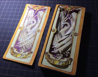神手工《立體庫洛牌》心中默默祈禱可以看到所有的牌都被立體化 神手工《立體庫洛牌》心中默默祈禱可以看到所有的牌都被立體化