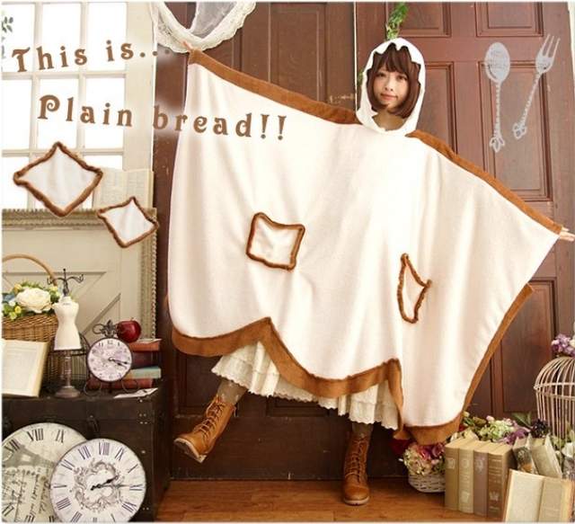 《吐司懶人毯》可以把自己變成吐司的美味家居服爆誕 《吐司懶人毯》可以把自己變成吐司的美味家居服爆誕