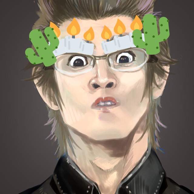 《FF15伊格尼斯生誕祭》官方提供的慶生面具實在有夠狂ww 《FF15伊格尼斯生誕祭》官方提供的慶生面具實在有夠狂ww