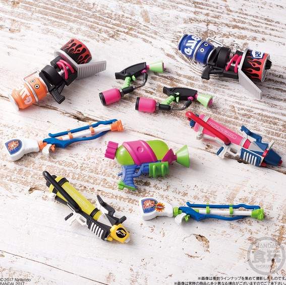 《漆彈大作戰2精緻食玩》武器收藏讓收集狂大大大滿足 《漆彈大作戰2精緻食玩》武器收藏讓收集狂大大大滿足