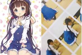 美人動畫師cos《龍王的工作!》9歲女主角「雛鶴愛」尋找創作靈感 美人動畫師cos《龍王的工作!》9歲女主角「雛鶴愛」尋找創作靈感