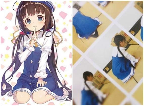 美人動畫師cos《龍王的工作!》9歲女主角「雛鶴愛」尋找創作靈感  美人動畫師cos《龍王的工作!》9歲女主角「雛鶴愛」尋找創作靈感