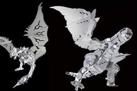 《魔物獵人金屬模型》全新質感雄火龍&電龍本月登場 《魔物獵人金屬模型》全新質感雄火龍&電龍本月登場
