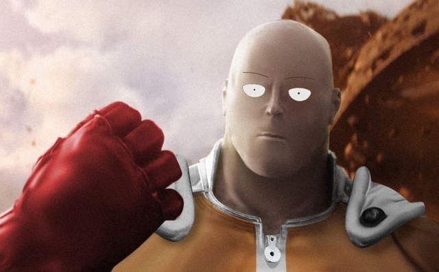 復仇者聯盟無限之戰《惡搞薩諾斯》你看到的是布魯斯威利還是一拳超人