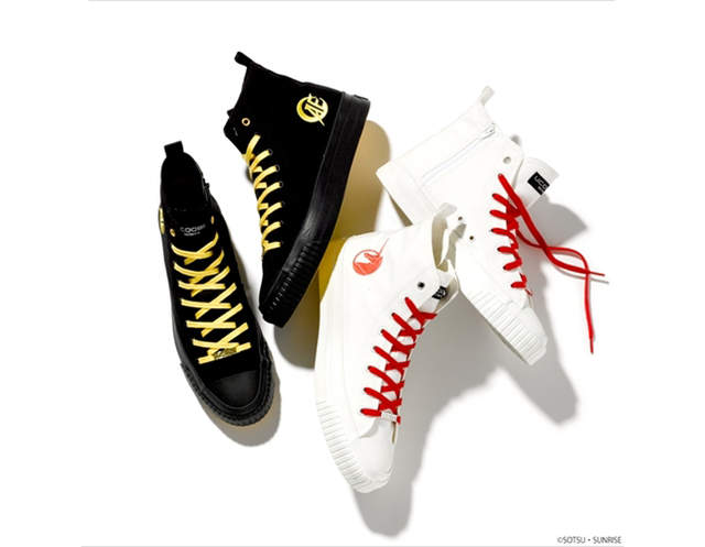 《機動戰士鋼彈 UC潮鞋》獨角獸與報喪女妖搭配起來就是帥