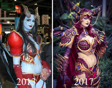 《Coser的過去與現在》同樣的角色經過了一段時間也看到了Cosplay的進化 《Coser的過去與現在》同樣的角色經過了一段時間也看到了Cosplay的進化