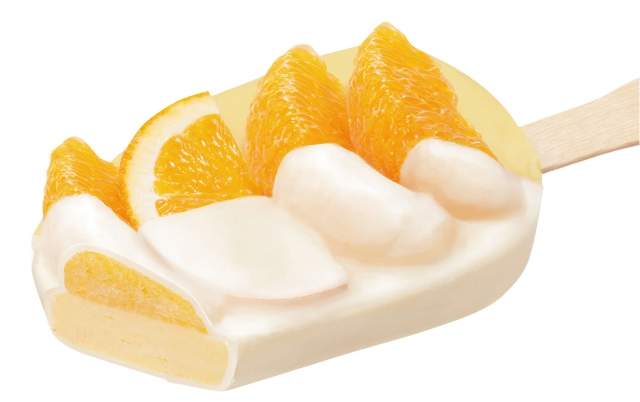 《奢侈果肉冰棒》整片橘瓣躺平在上面也太過分了(稱讚) 《奢侈果肉冰棒》整片橘瓣躺平在上面也太過分了(稱讚)