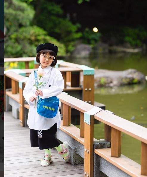 《原宿最強潮小妹》小小六歲就已經穿出一身時尚惹