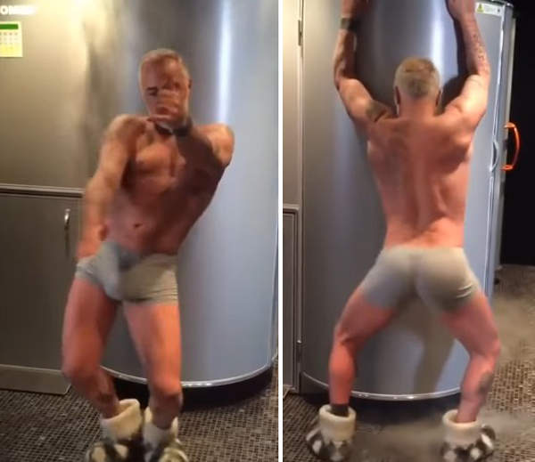 義大利《風騷富豪Gianluca Vacchi》只穿內褲跳熱舞 大家無法不去看...