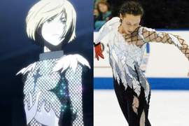 絕美《冰上妖精Johnny Weir》還原尤里「愛について~Agape~」 絕美《冰上妖精Johnny Weir》還原尤里「愛について~Agape~」