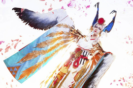陰陽師《姑獲鳥 金鸞鶴羽 Cospaly》韓國Coser以動圖來表現氣氛感覺超美 陰陽師《姑獲鳥 金鸞鶴羽 Cospaly》韓國Coser以動圖來表現氣氛感覺超美