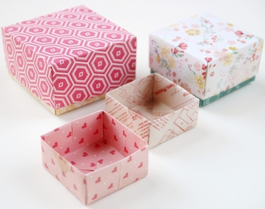 DIY《簡易摺紙盒》送小禮物不用再擔心找不到小盒子裝嚕 DIY《簡易摺紙盒》送小禮物不用再擔心找不到小盒子裝嚕
