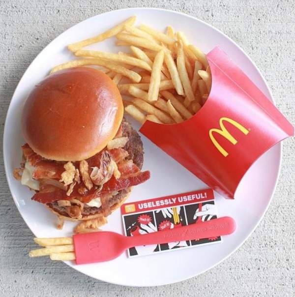 《讓網友呵呵的麥當勞新餐具：Frork》看似瞎鬧的主意卻真的推出了......