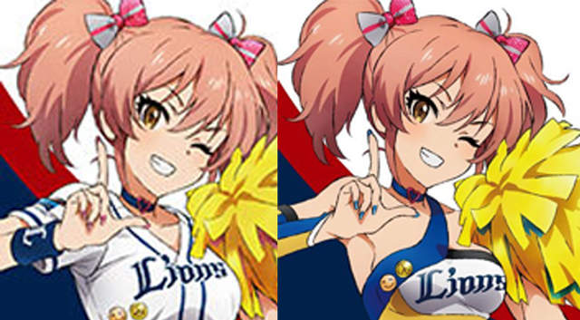 真的畫錯了《美嘉姐啦啦隊制服更正》可是畫錯的比較性感耶……